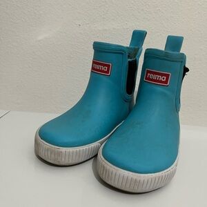 Reima Toddler Ankle Rain Boots - Aqua Blue